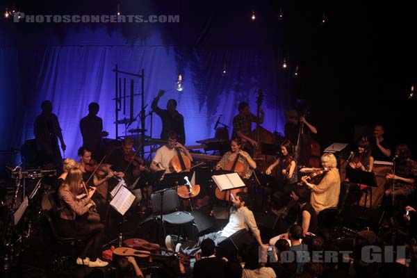 JOSE GONZALEZ PERFORMING WITH THE GOTEBORG STRING THEORY - 2011-04-06 - PARIS - Gaite Lyrique - 